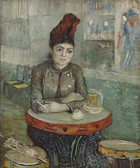 Vincent Van Gogh Agostina Segatori in Le tambourin Germany oil painting art